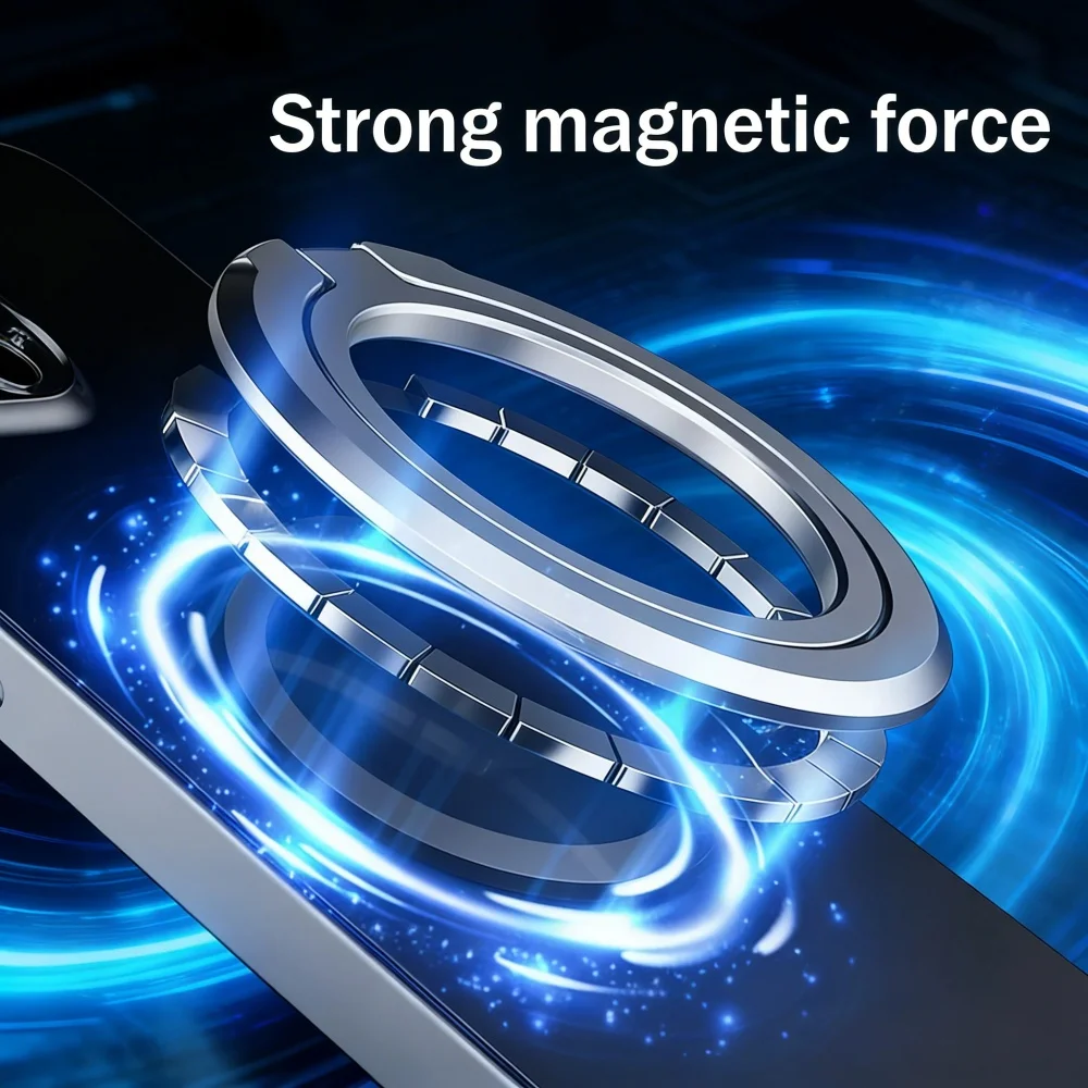 Phone Accessories And Cases - Magnetic Adjustable Stand Phone Finger Ring
