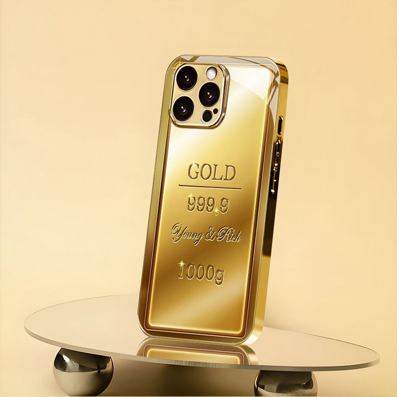 Gold bar pattern electroplated - огляд і ціна Phone Accessories Wholesale