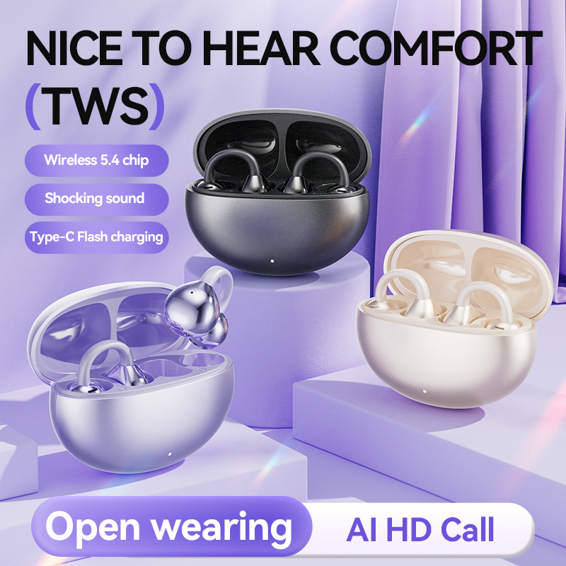 New Hot-Selling Ear-Clip Bluet - огляд і ціна Bluetooth Earphone Tws