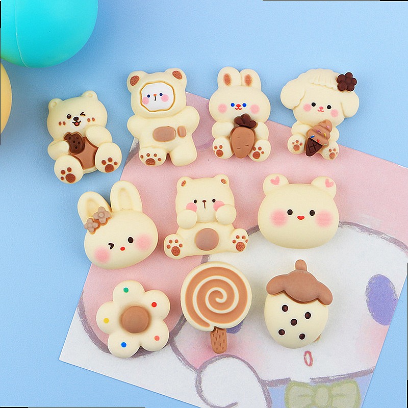 100pcs Mini Animal Resin Charm - огляд і ціна Phone Accessories Wholesale
