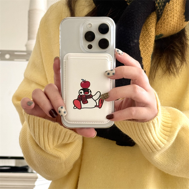 Cute Cartoon PU Leather Magnet - огляд і ціна Phone Accessories And Cases