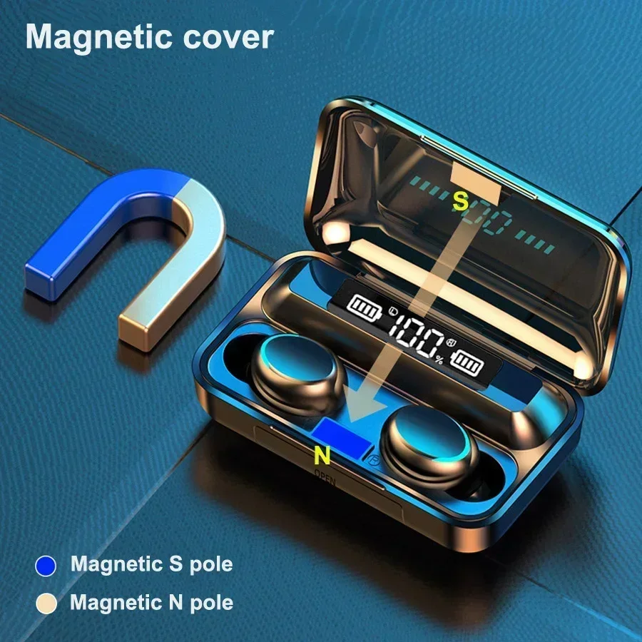 2026New F9 TWS wireless headph - огляд і ціна Bluetooth Earphone Tws