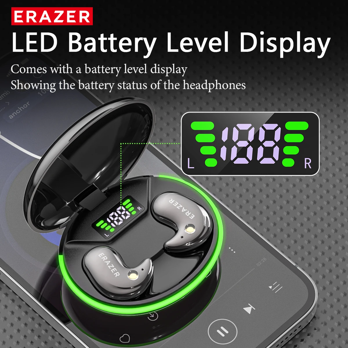 EARZER XF58 In-Ear Bluetooth H - огляд і ціна Bluetooth Earphone Tws