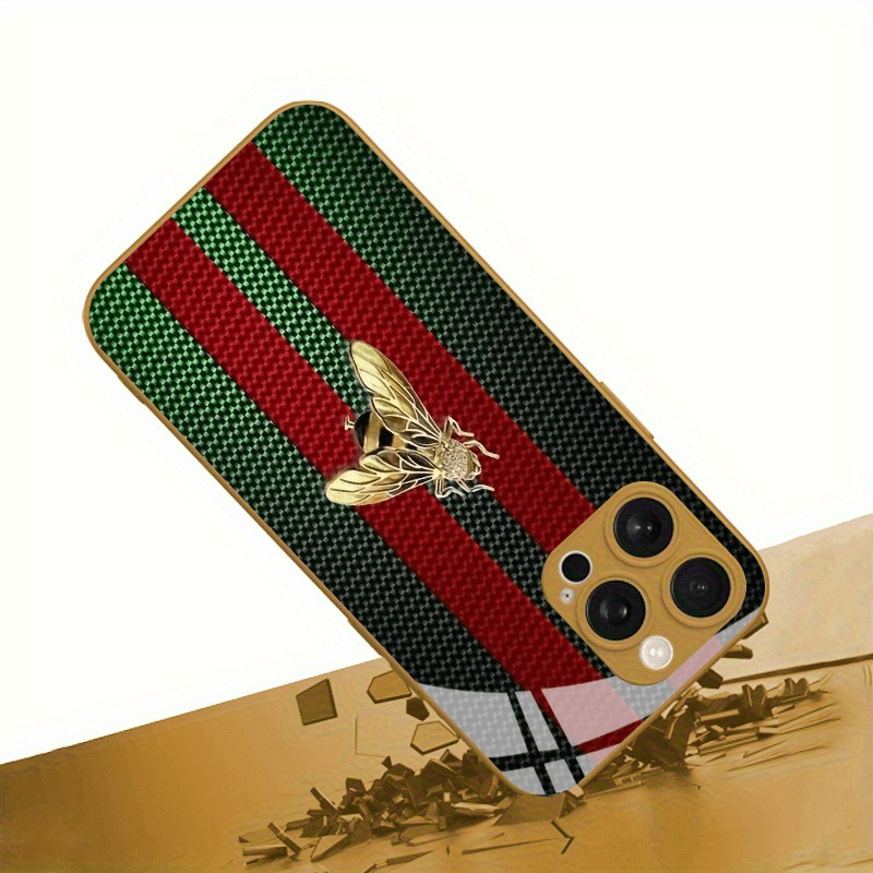 Red Green Striped Golden Bee G - огляд і ціна Phone Accessories Wholesale