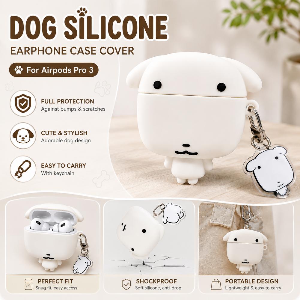 For AirPods 4 Pro 2 3 Case 3D  - огляд і ціна Airpod Case Cover