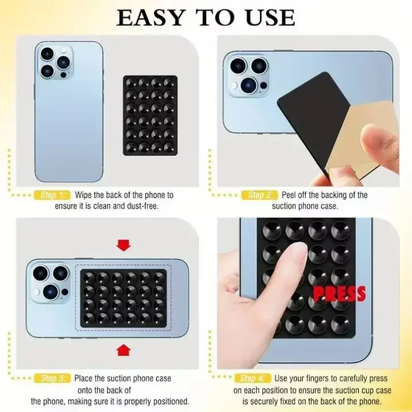 Sticky Grippy Suction Phone Ca - огляд і ціна Phone Accessories Box Set